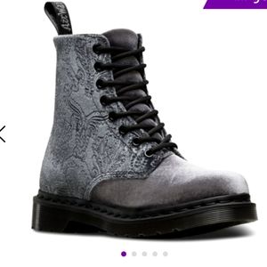 1460 Brocade Velvet boot